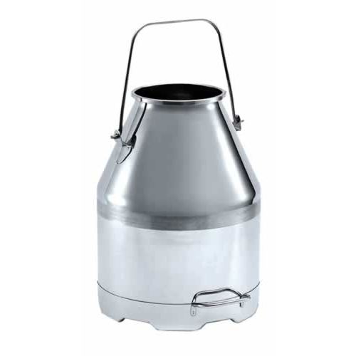 Milcheimer Edelstahl, 30 Liter mit Henkel