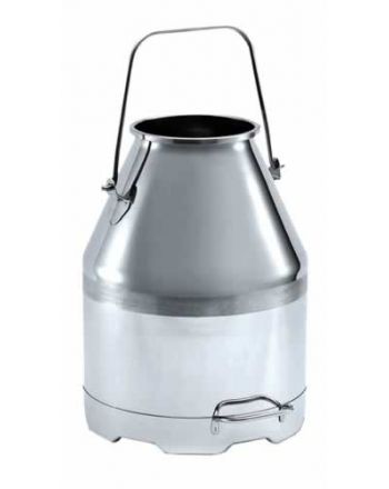 Milcheimer Edelstahl, 30 Liter mit Henkel